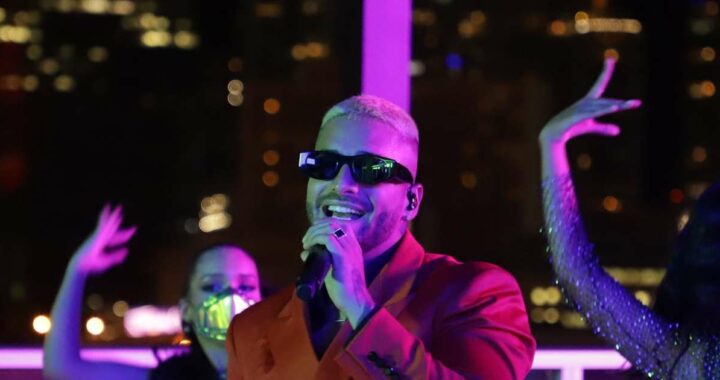 Maluma Performed on “MTV EMA” From the most epic Miami Apartment