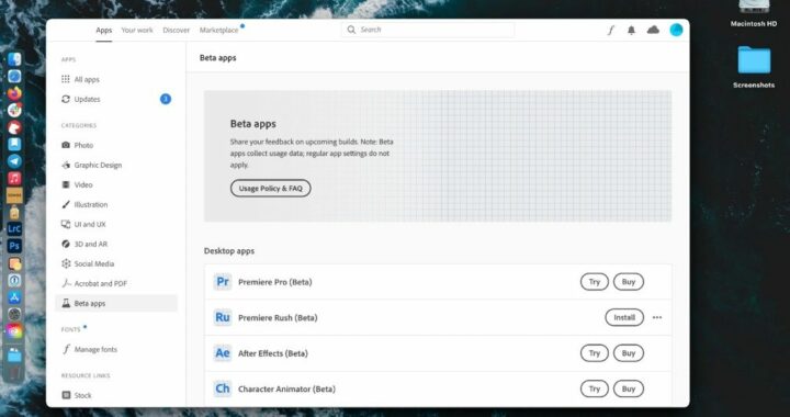 Adobe releases “Premiere Pro beta” for M1 Macs