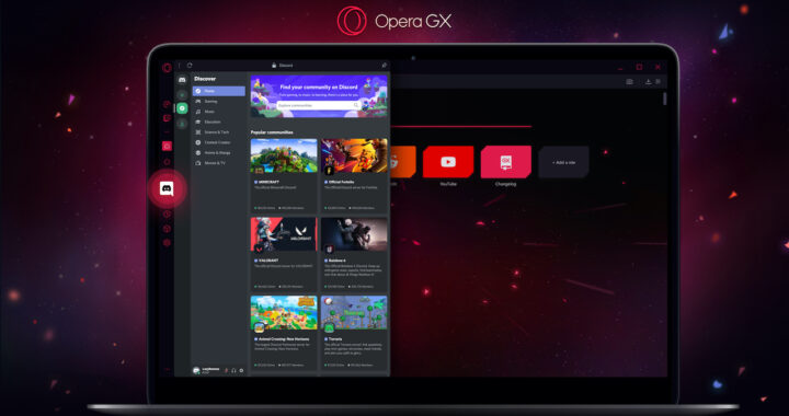 Opera currently has a game engine to go with its gamer-focused browser