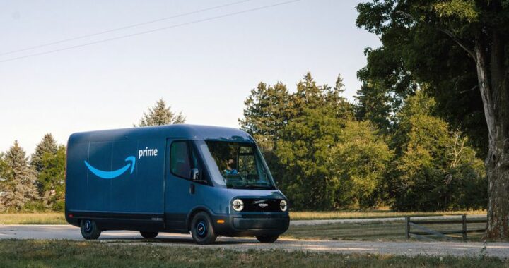 Amazon starts delivering packages with prototype electric trucks
